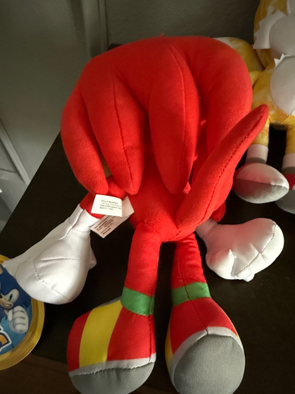 Sonic the Hedgehog Plush Toys- Knuckles, Tails and Sonic - Picture 3 of 7